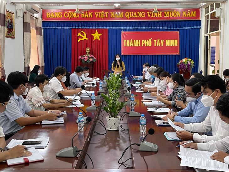 Giám sát chuyên đề việc thực hiện chính sách, pháp luật về công tác quy hoạch trên địa bàn thành phố Tây Ninh